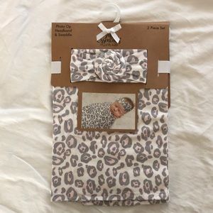 Newborn headband & swaddle